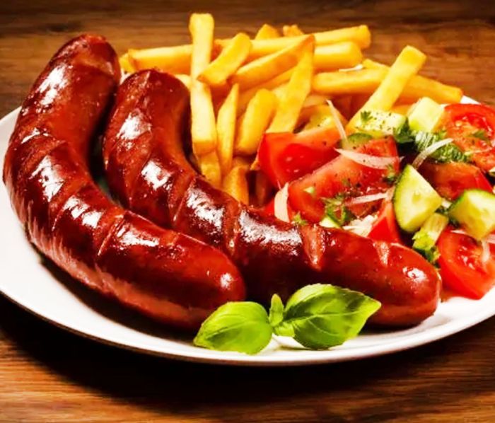 Sausage and potatoes Tasty House